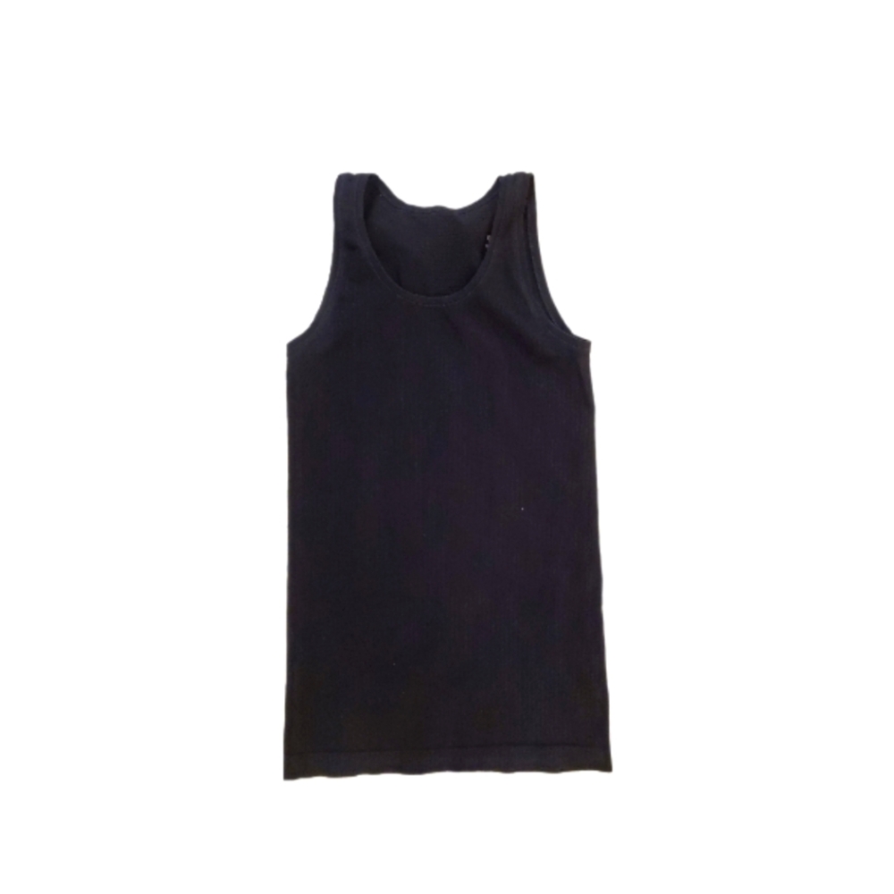 Athleta Women's Black Ribbed Seamless Tank Top Size XS